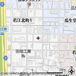 美塗建周辺の地図