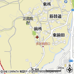 兵庫県神戸市須磨区多井畑前所44周辺の地図