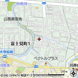 岡山県岡山市東区富士見町1丁目25周辺の地図