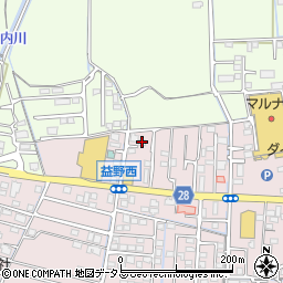 岡山県岡山市東区益野町10周辺の地図