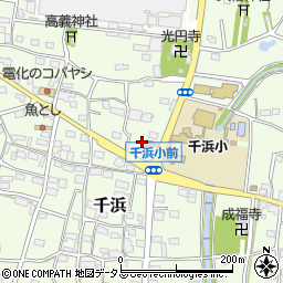 静岡県掛川市千浜5087周辺の地図