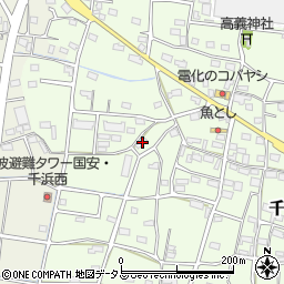 静岡県掛川市千浜5179-3周辺の地図