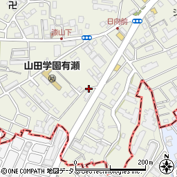 兵庫県神戸市西区伊川谷町有瀬周辺の地図