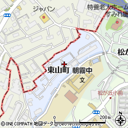 〒673-0868 兵庫県明石市東山町の地図