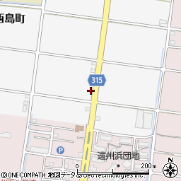 静岡県浜松市中央区西島町1465周辺の地図