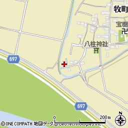 三重県津市牧町262周辺の地図