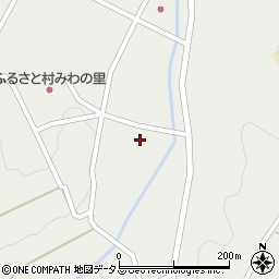 広島県三次市三和町上板木722周辺の地図