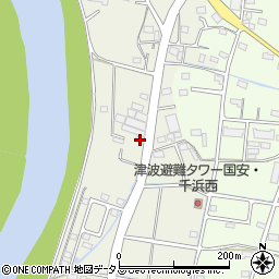 静岡県掛川市国安1268-44周辺の地図