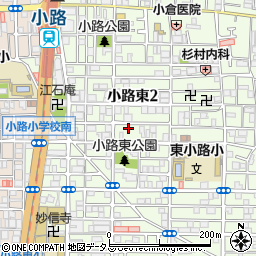 パズクロウ小路周辺の地図