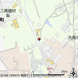 三重県名張市東田原2535周辺の地図