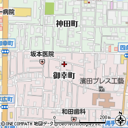 ドミール瓢箪山Ｂ周辺の地図
