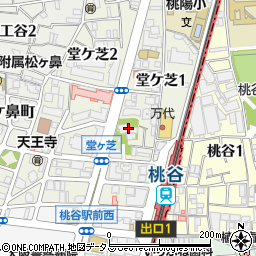 豊川稲荷　別院観音寺周辺の地図