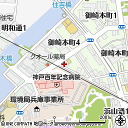 シェアハウス御崎本町周辺の地図