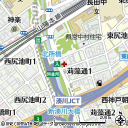 市立志里池児童館周辺の地図