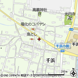 静岡県掛川市千浜5013-6周辺の地図