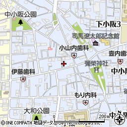 大阪府東大阪市下小阪1丁目31-15周辺の地図