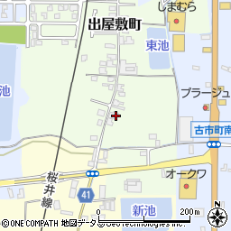 奥村呉服店周辺の地図