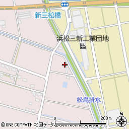 静岡県浜松市中央区松島町1176周辺の地図