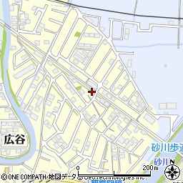 岡山県岡山市東区広谷394-2周辺の地図