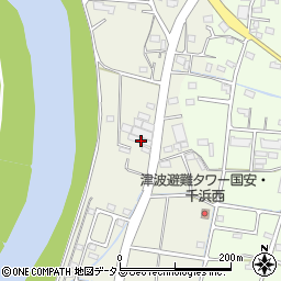 静岡県掛川市国安1268周辺の地図