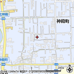 奈良県奈良市神殿町469周辺の地図