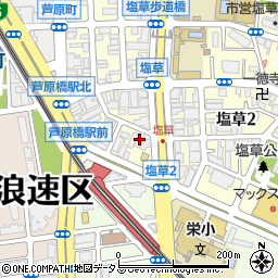 ｔｏｙｏｔｏｍｉ　ｓｔａｙ　ｐｒｅｍｉｕｍ　難波桜川３周辺の地図