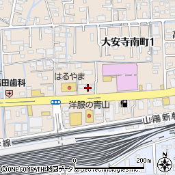 デイサービスセンター大安寺周辺の地図