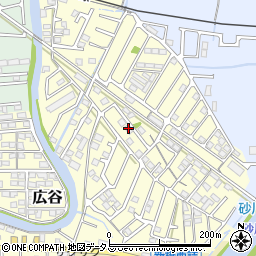 岡山県岡山市東区広谷434-19周辺の地図