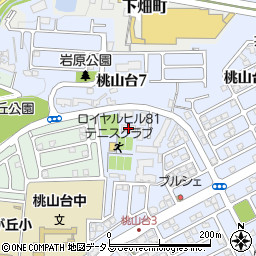 桃山台ヴィレッジ周辺の地図