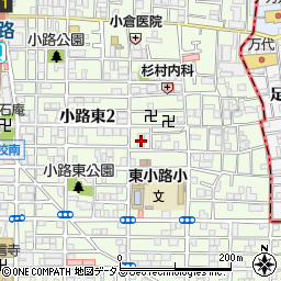 ラパンジール小路東周辺の地図