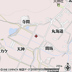 愛知県田原市野田町天神26周辺の地図