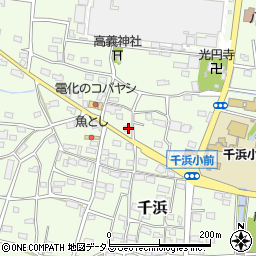 静岡県掛川市千浜5013周辺の地図