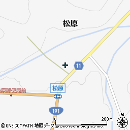 広島県山県郡安芸太田町松原893周辺の地図