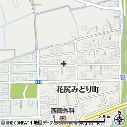 岡山県岡山市北区花尻みどり町周辺の地図