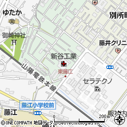 新谷工業株式会社周辺の地図