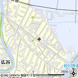 岡山県岡山市東区広谷392-17周辺の地図