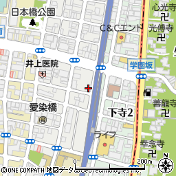 株式会社大阪南美術会館周辺の地図