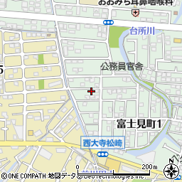 岡山県岡山市東区富士見町1丁目4-5周辺の地図