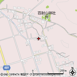 岡山県総社市三輪178周辺の地図