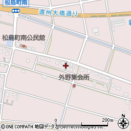 静岡県浜松市中央区松島町1350周辺の地図