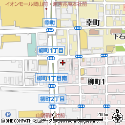 三井住商建材株式会社　岡山営業所周辺の地図