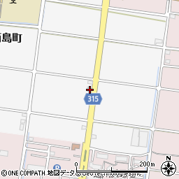 静岡県浜松市中央区西島町1466周辺の地図