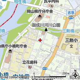 太陽建設株式会社岡山オフィス周辺の地図