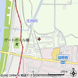 岡山県岡山市東区中川町596周辺の地図