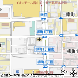 環太平洋大学　岡山駅前グローバルキャンパス周辺の地図