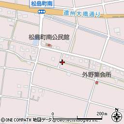 静岡県浜松市中央区松島町1361周辺の地図