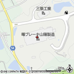 曙ブレーキ山陽製造株式会社　吉備第一工場周辺の地図
