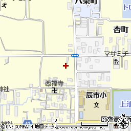 奈良県奈良市杏町532周辺の地図