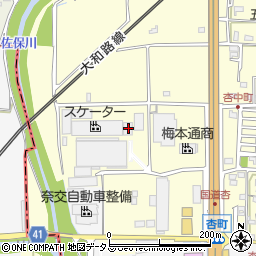 奈良県奈良市杏町203周辺の地図