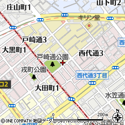 シャーメゾン戸崎通周辺の地図